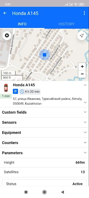 JUS Telematics Lite Screenshot 1