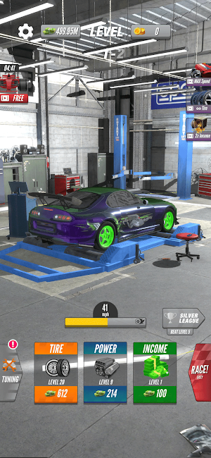 Dyno 2 Race - Car Tuning Screenshot 1