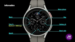 JW122 jwstudio watchface Screenshot 1