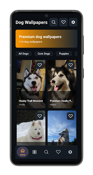Dog Wallpapers Screenshot 0