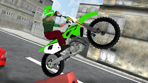 City Motorbike Racing 3D Screenshot 1