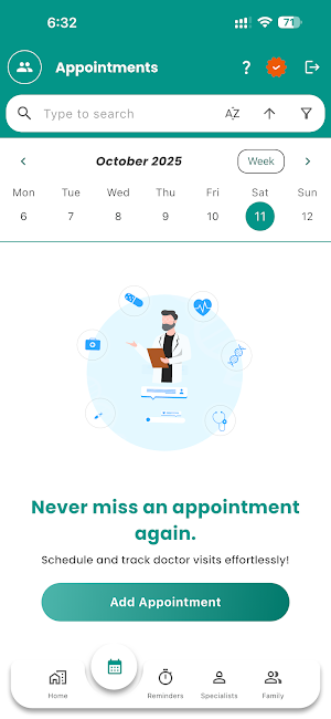 myHealth Reminders Screenshot 0