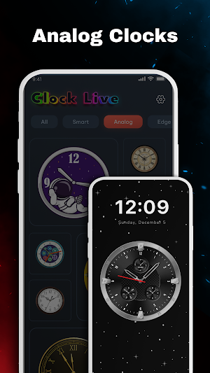 Live Wallpaper - Analog Clock Screenshot 3