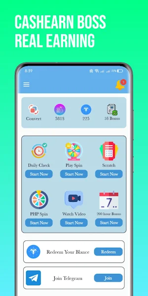 CashEarn Boss - Making Money Screenshot 0