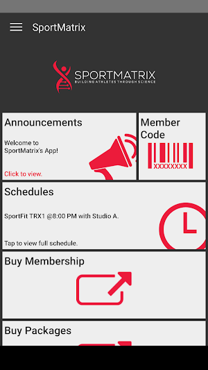 SportMatrix Screenshot 1