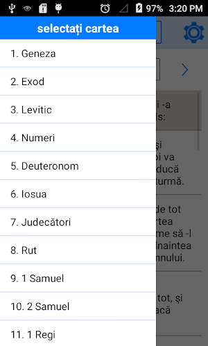 Romanian Bible Offline Screenshot 1
