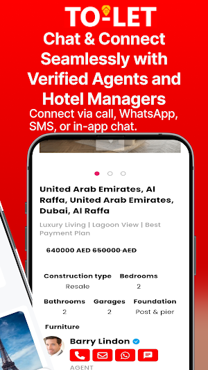 TO-LET Real Estate & Booking Screenshot 2
