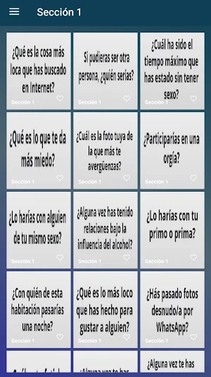 Preguntas para animar la fiest Screenshot 3
