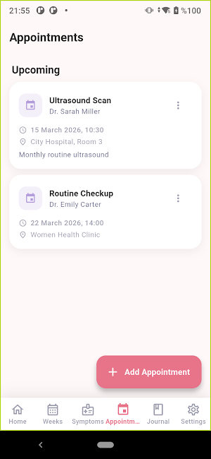 Mom Journey: Pregnancy Tracker Screenshot 3