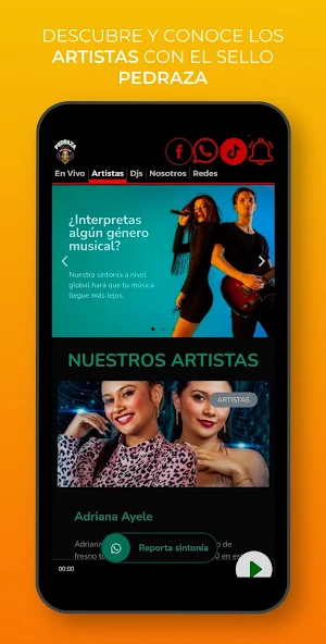 Pedraza Estéreo Screenshot 2