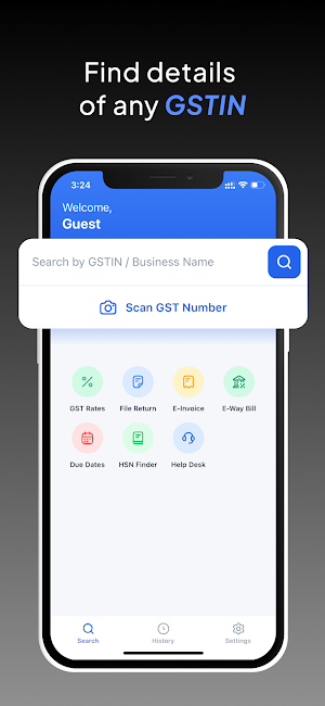 GStats - Verify GSTIN details Screenshot 0