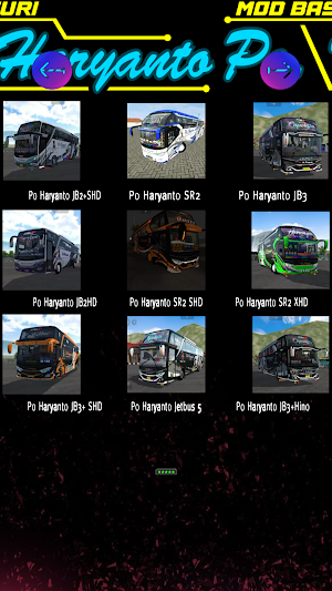 Mod Bussid PO Haryanto Basuri Screenshot 3