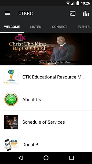 Christ The King Baptist Church Screenshot 0