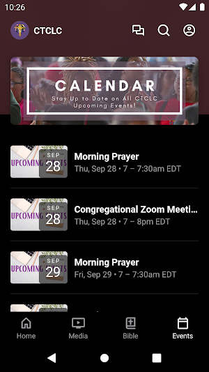 Christ Temple CLC Screenshot 2