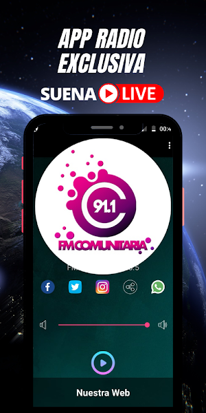 FM Comunitaria 91.1 Screenshot 1