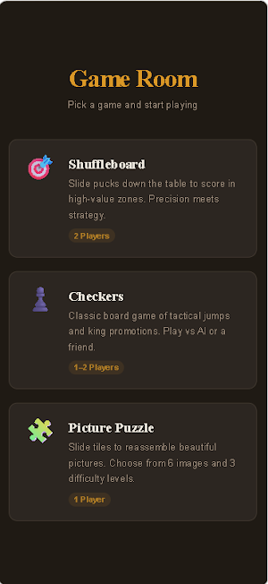 Game Room Screenshot 0