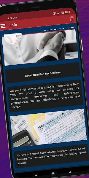 Reaction Tax Screenshot 1