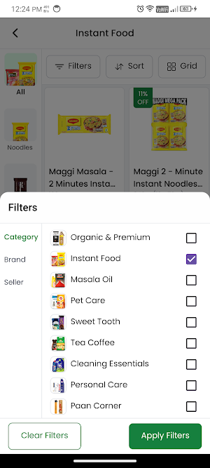 QuickMart: Groceries Demo App Screenshot 2