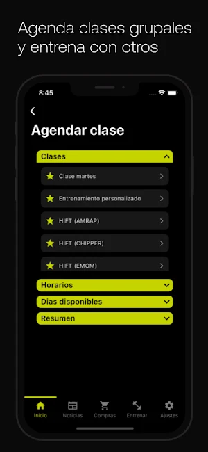 Máximo Esfuerzo Gym Screenshot 2
