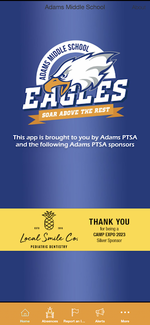 Adams Middle School Screenshot 0
