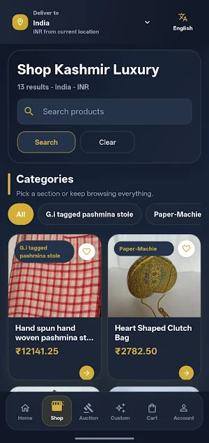 KashtoCash: Kashmiri Shop App Screenshot 2