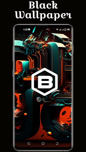 Black Wallpapers, 4K, Live, 3D Screenshot 0