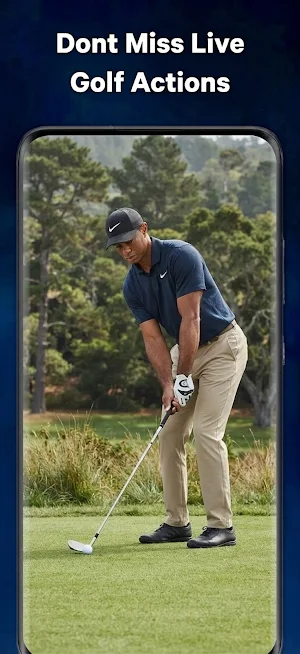 Golf Live TV HD Screenshot 1