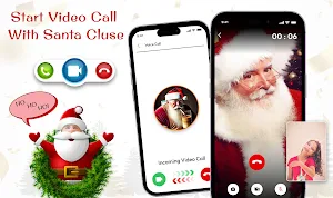 Real Santa Claus call theme Screenshot 0