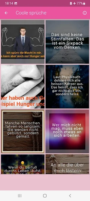 Zitate und Sprüche Bilder Screenshot 3