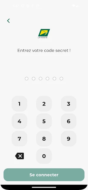 LapostePay Screenshot 1