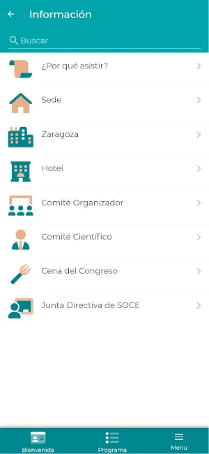 Congreso anual SOCE Screenshot 1