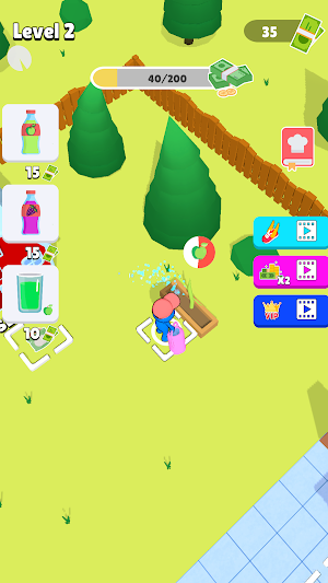 Idle Fruit Farm Manager 3D Screenshot 1