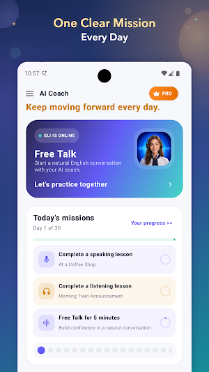 English Practice: AI Coach Screenshot 1