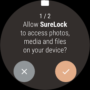 SureLock for Smartwatch Screenshot 1