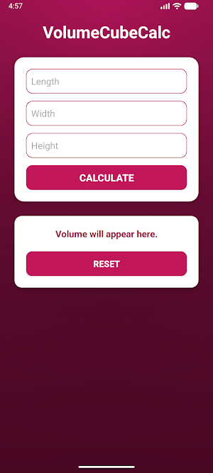 VolumeCubeCalc Screenshot 0