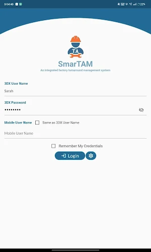SmarTAM Screenshot 2