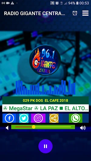Radio Gigante Central Sud Yungas Screenshot 1