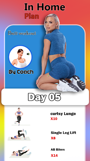 buttocks workout in home Screenshot 1