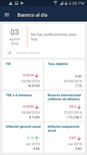 Banxico al día Screenshot 0