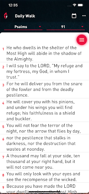 NKJV Offline Audio Bible Screenshot 1