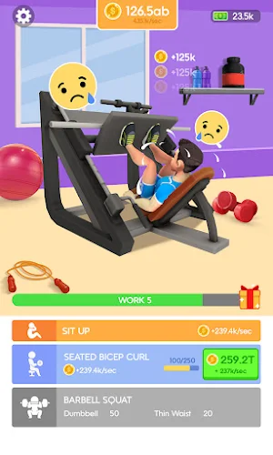 Idle Workout: Body Race Screenshot 1
