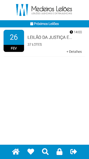 Medeiros Leilões Screenshot 1