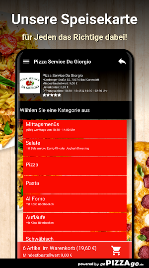 Pizza Service Da Giorgio Bad C Screenshot 3