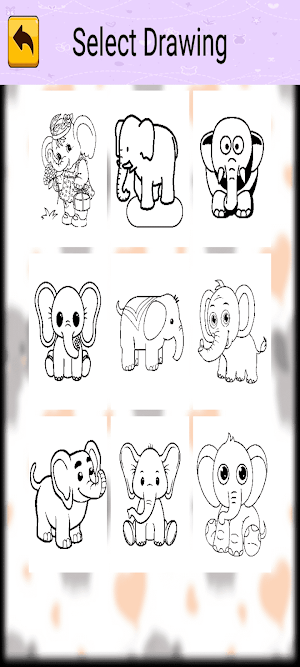 Elephant Coloring Screenshot 2