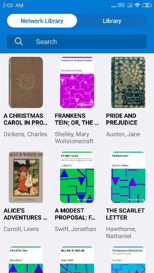 Book Reader English - Gutenberg free books Screenshot 0