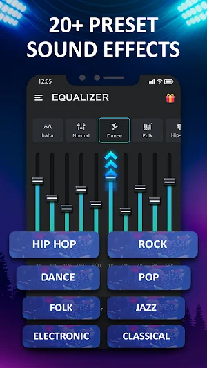 Bass & Vol Boost - EqualizerFM Screenshot 2