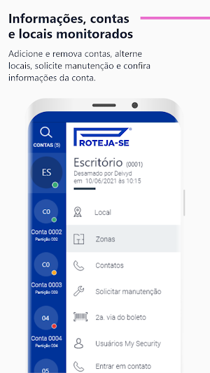 Proteja-se Alarmes Screenshot 3