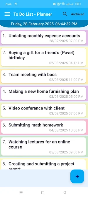 To-Do List - Schedule Planner Screenshot 0