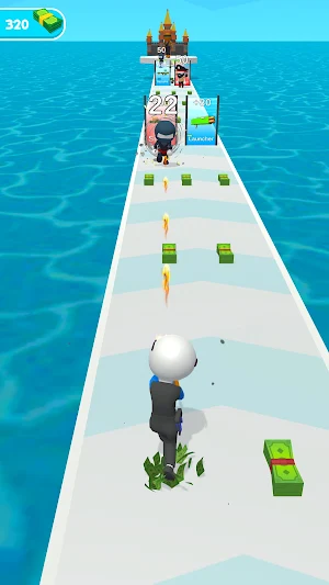 Neon Gun Run Screenshot 0