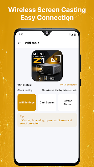 Mini Projector Z1 App Screenshot 2